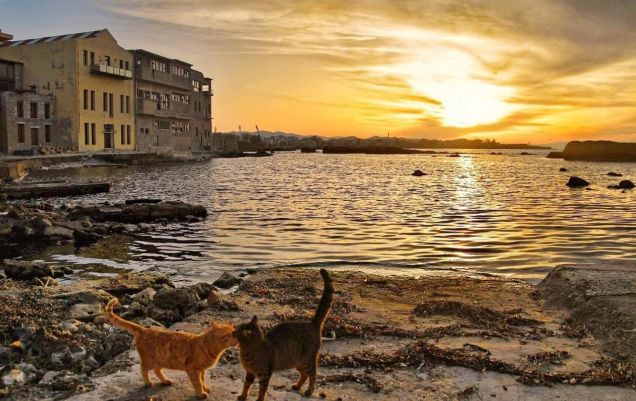 New Sea Escape Boutique Apt-Agii Aposto Li Beach Chania  Eksteriør billede
